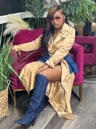 Discrete Trench Coat